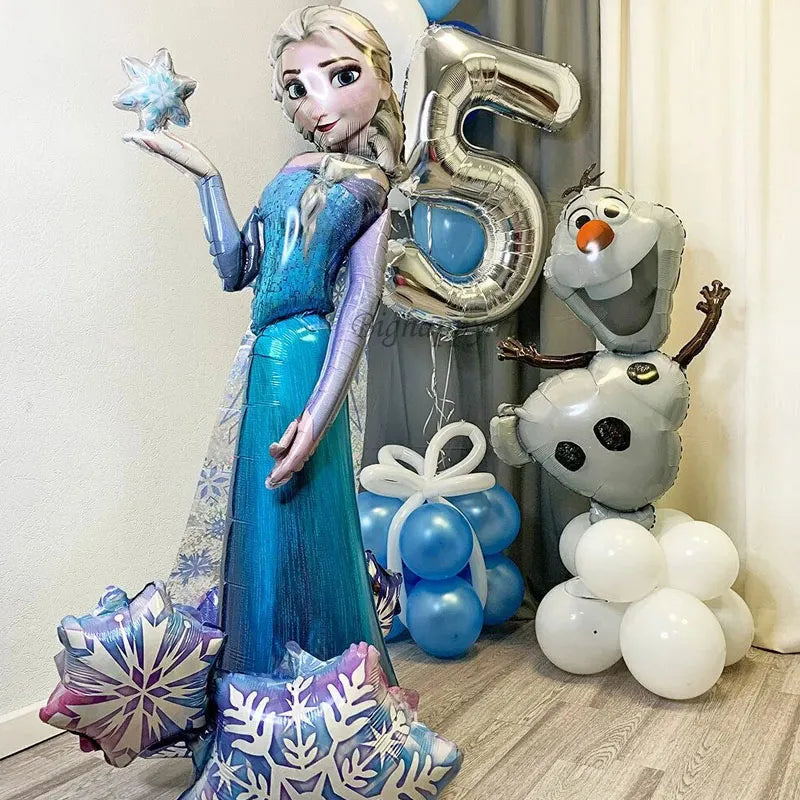 3D Folienballon - Frozen Prinzessin Elsa, Buzz Lightyear, Chase Paw Patrol, Iron Man, Spider Man